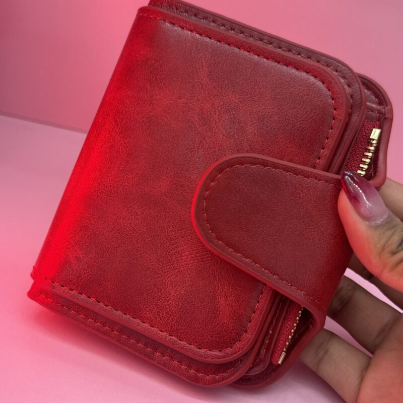 Billetera Pequeña Roja