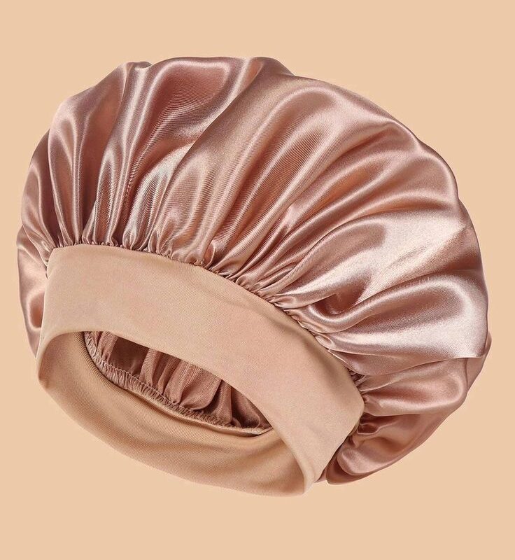 GORRO DE SATIN - CREMA