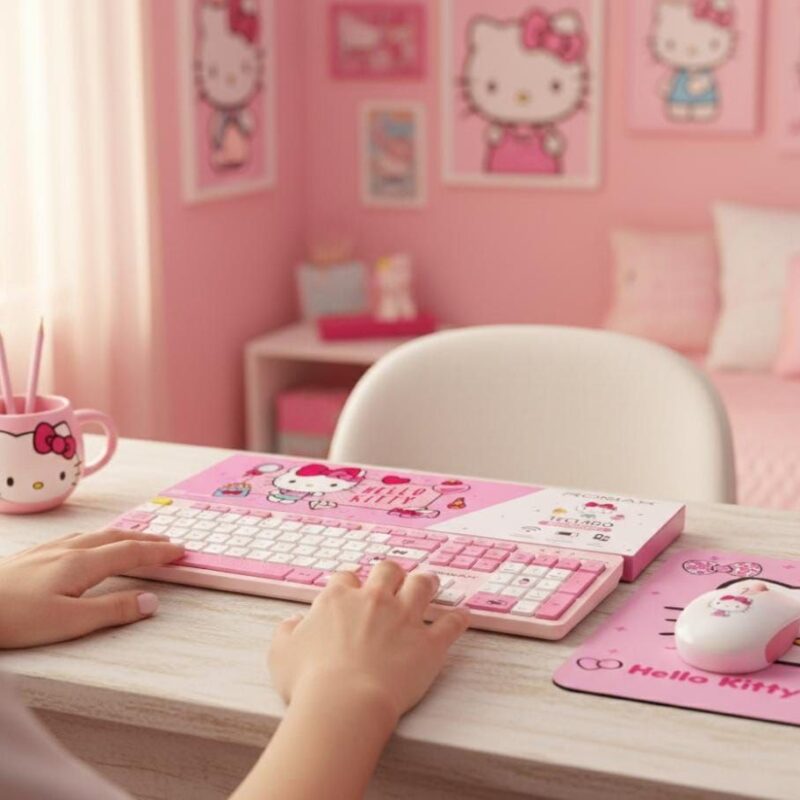 TECLADO DE HELLO KITTY